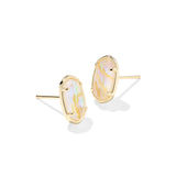 KENDRA SCOTT: IRIDESCENT ABALONE GRAYSON STUD
