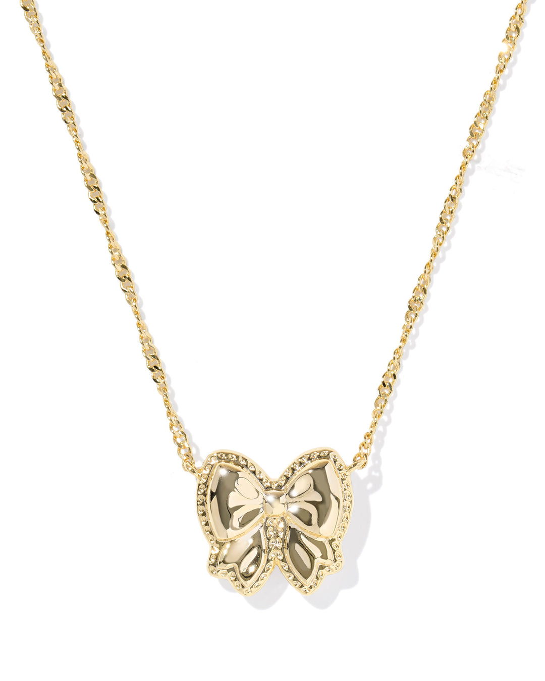 KENDRA SCOTT: BLUSH MOP HALEY BOW PENDANT