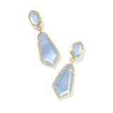 KENDRA SCOTT: SKY BLUE HALLIE CONVERTIBLE DROP EARRING