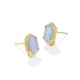 KENDRA SCOTT: SKY BLUE HALLIE CONVERTIBLE DROP EARRING