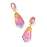 KENDRA SCOTT: SUNRISE WATERCOLOR ILLUSION HALLIE CONVERTIBLE DROP EARRING