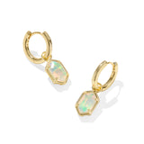 KENDRA SCOTT: OPALITE ILLUSION HALLIE HUGGIE EARRING