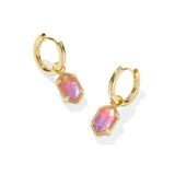 KENDRA SCOTT: SUNRISE WATERCOLOR ILLUSION HALLIE HUGGIE EARRING