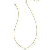 KENDRA SCOTT: SKY BLUE HALLIE PENDANT NECKLACE