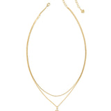 KENDRA SCOTT: AZALEA ILLUSION JOELLE MULTI STRAND NECKLACE