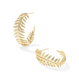 KENDRA SCOTT: GOLD KAYLA HOOP