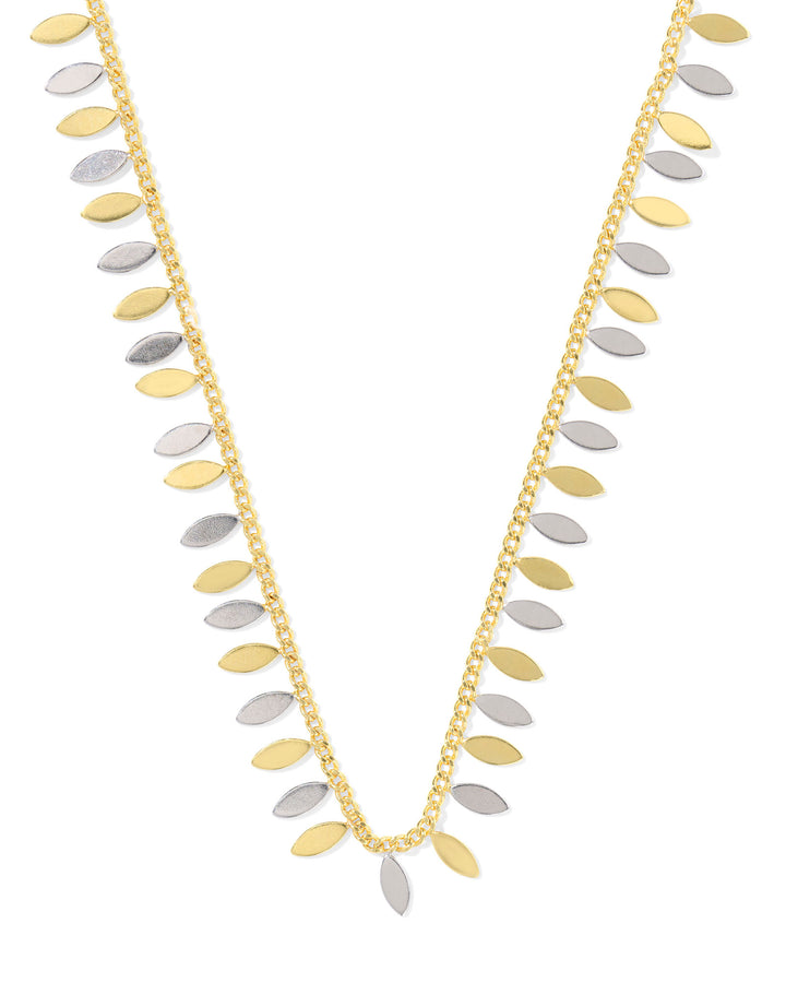 KENDRA SCOTT: MIXED METALS KAYLA STRAND NECKLACE