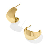 KENDRA SCOTT: GOLD KRISTA METAL HOOP