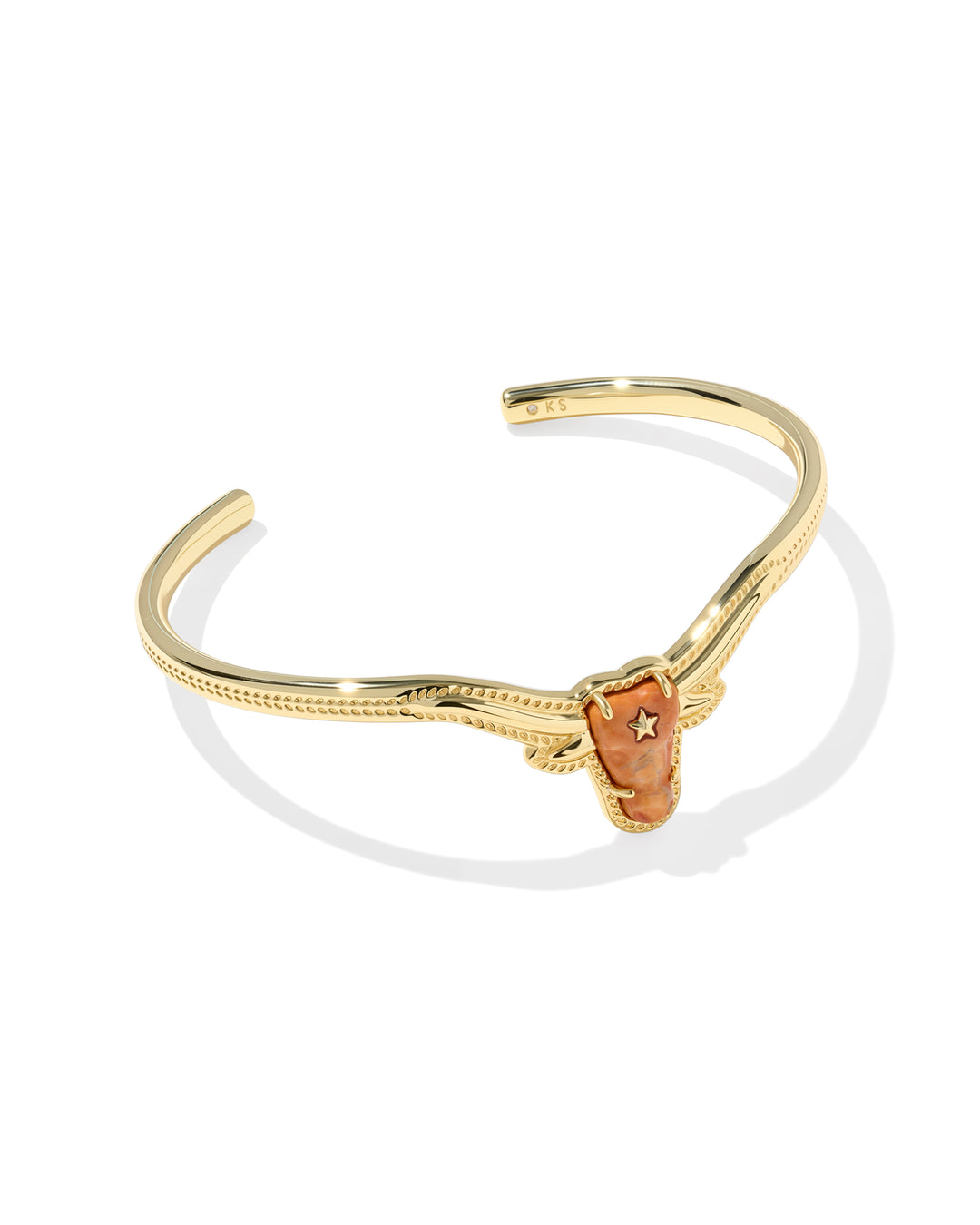 KENDRA SCOTT: GOLD LONGHORN CUFF