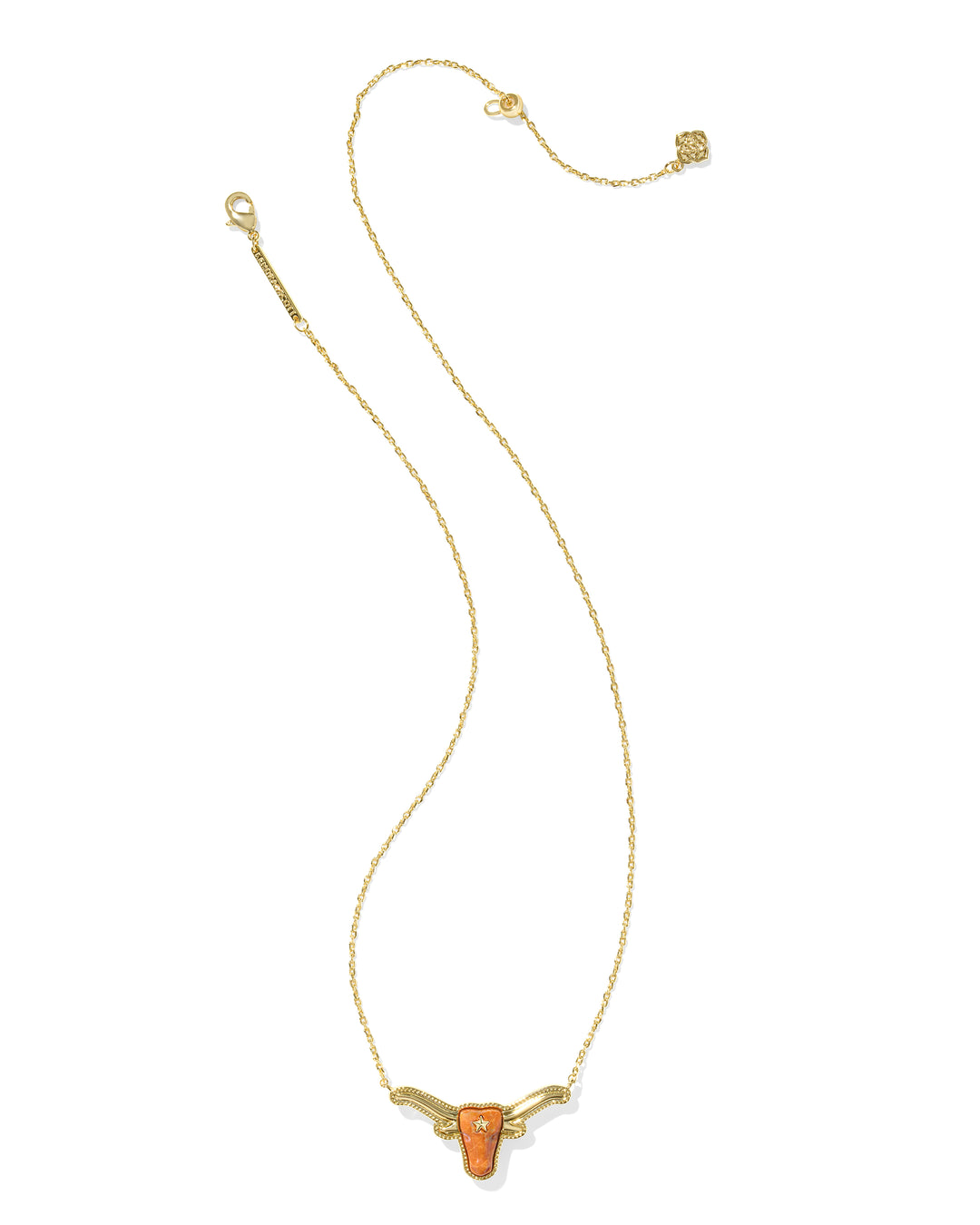KENDRA SCOTT: GOLD LONGHORN PENDANT