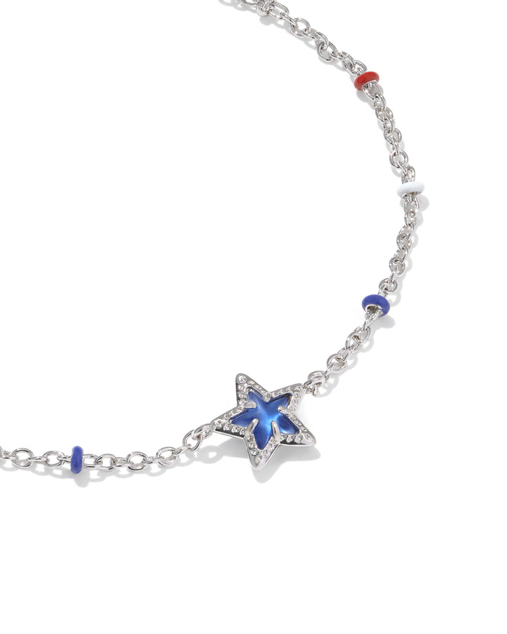 Kendra Scott: Mini Cassidy Delicate Chain Bracelet - Silver