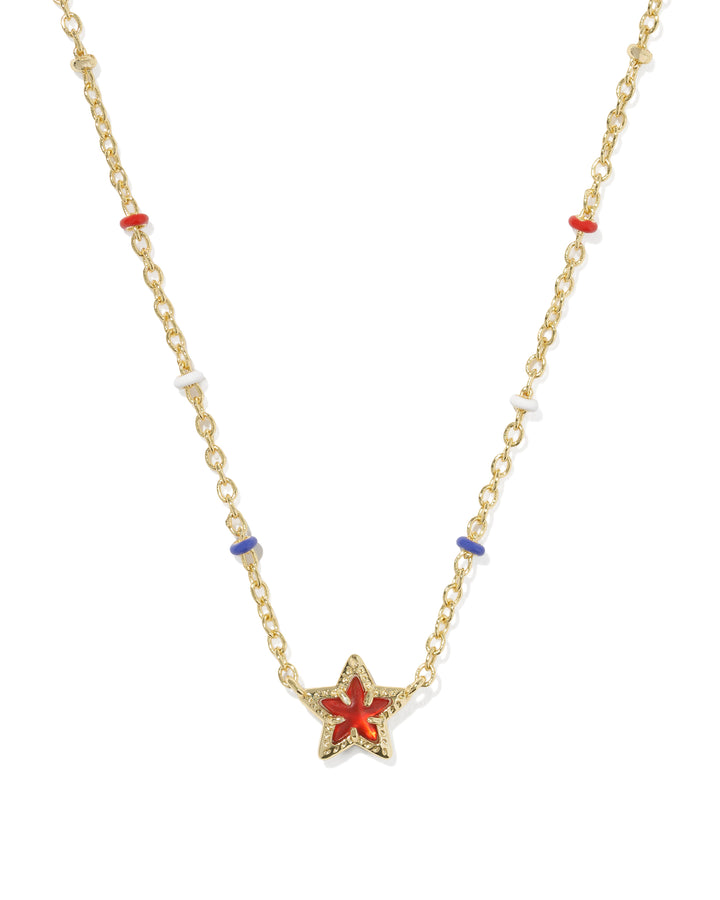 Kendra Scott: Mini Cassidy Short Pendant Necklace - Gold