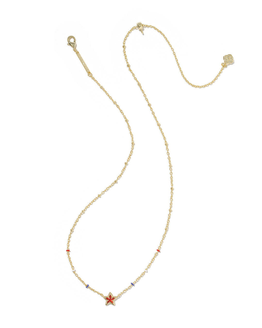 Kendra Scott: Mini Cassidy Short Pendant Necklace - Gold