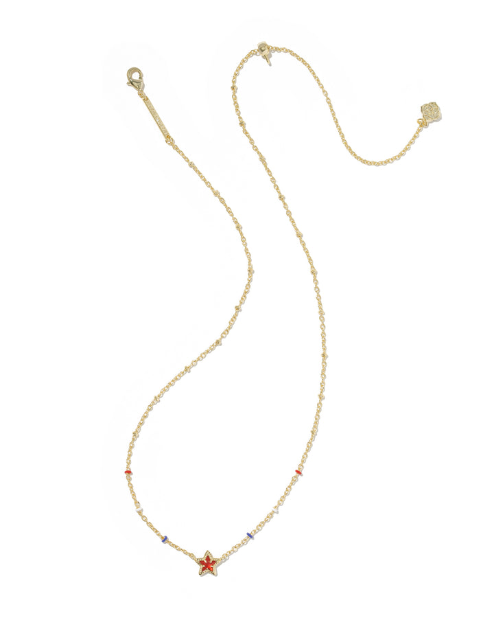 Kendra Scott: Mini Cassidy Short Pendant Necklace - Gold
