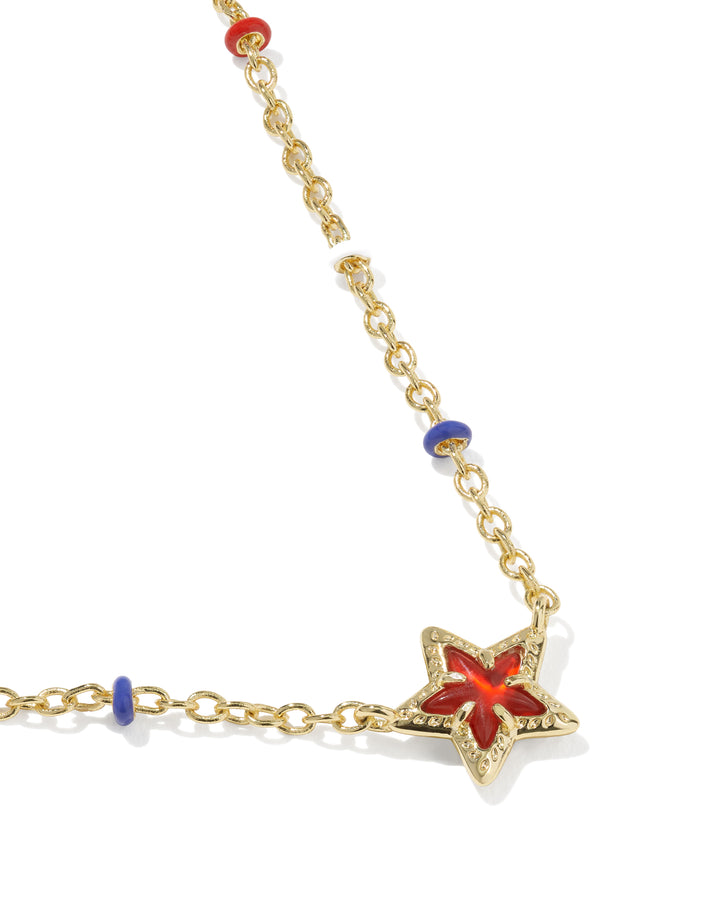 Kendra Scott: Mini Cassidy Short Pendant Necklace - Gold