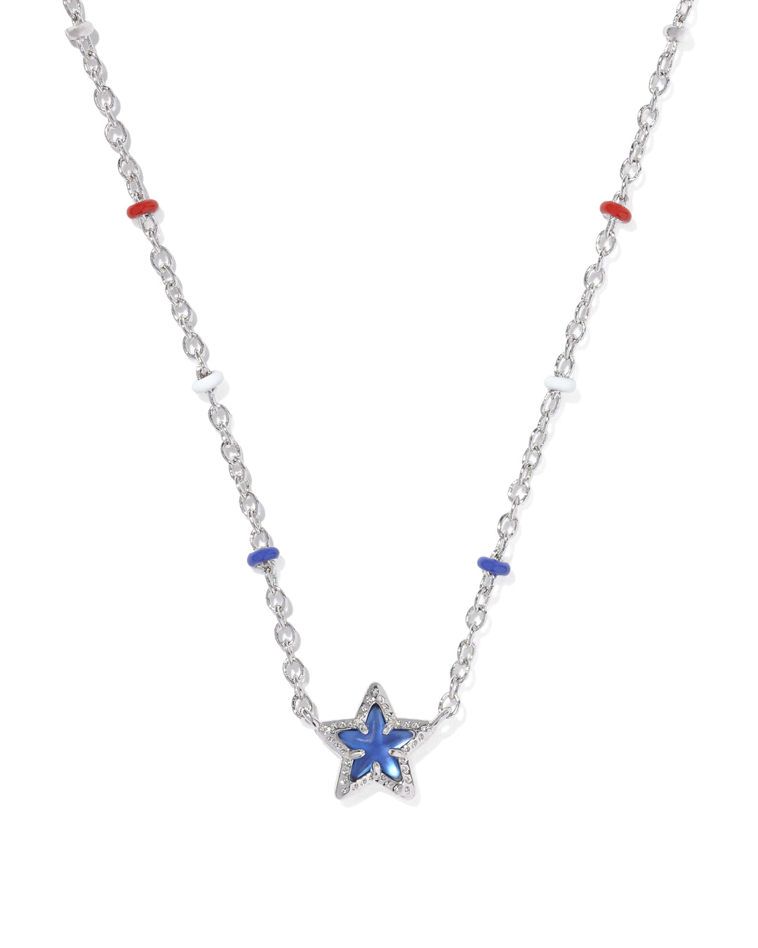 Kendra Scott: Mini Cassidy Short Pendant Necklace - Silver
