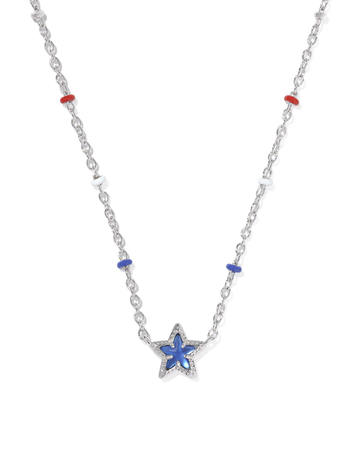 Kendra Scott: Mini Cassidy Short Pendant Necklace - Silver
