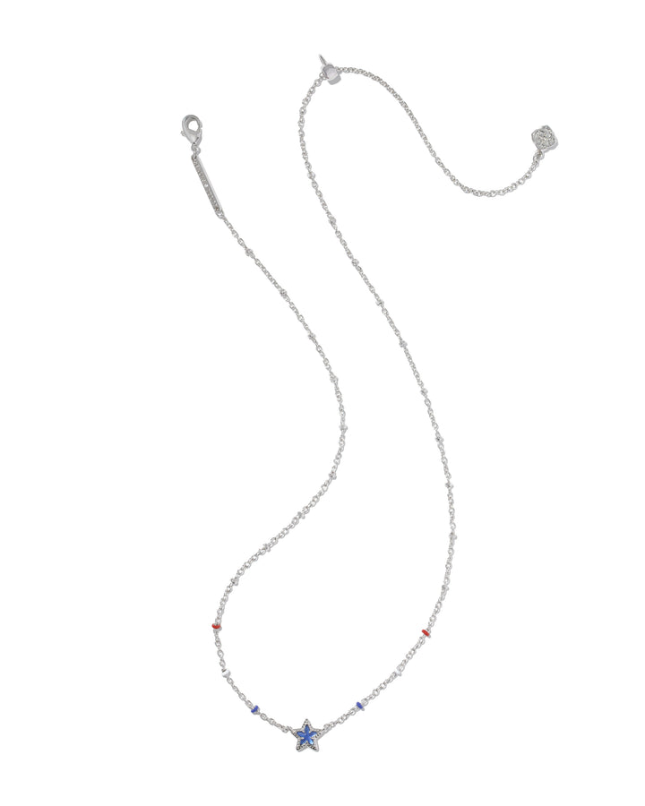 Kendra Scott: Mini Cassidy Short Pendant Necklace - Silver