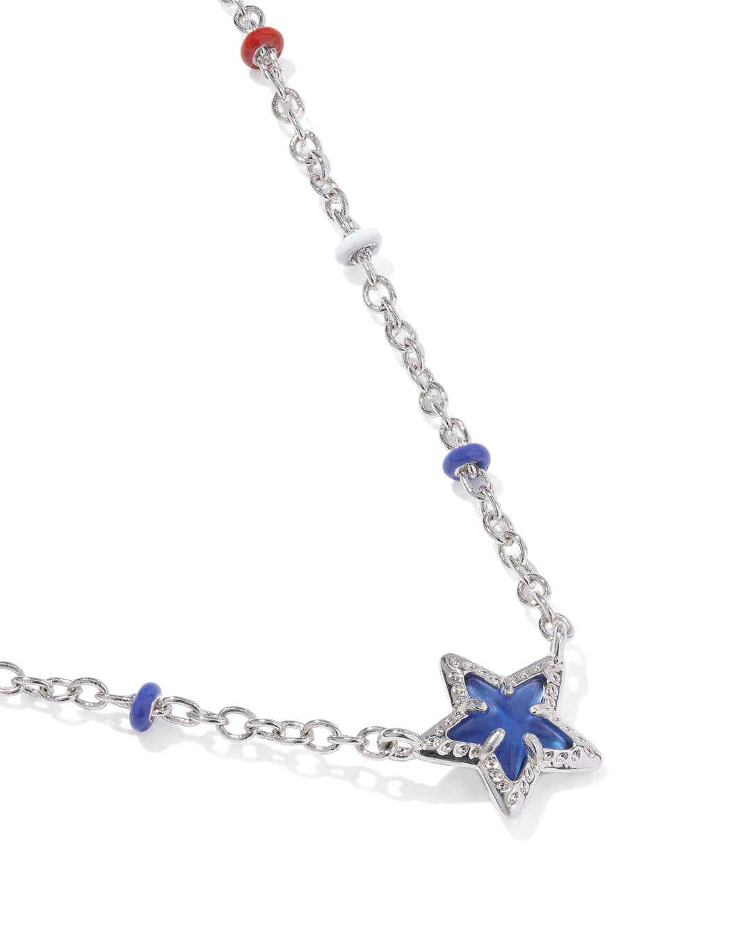 Kendra Scott: Mini Cassidy Short Pendant Necklace - Silver