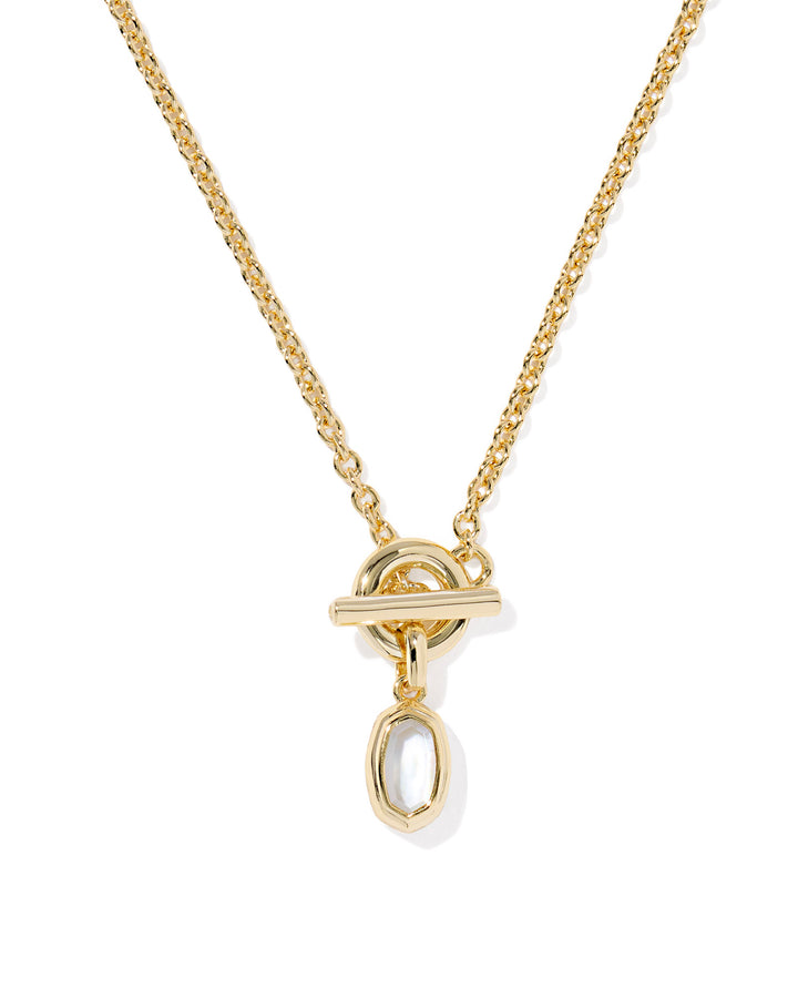 KENDRA SCOTT: MINI ELISA TOGGLE PENDANT NECKLACE