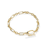 KENDRA SCOTT: GOLD SYLVIA LINK CHAIN BRACELET