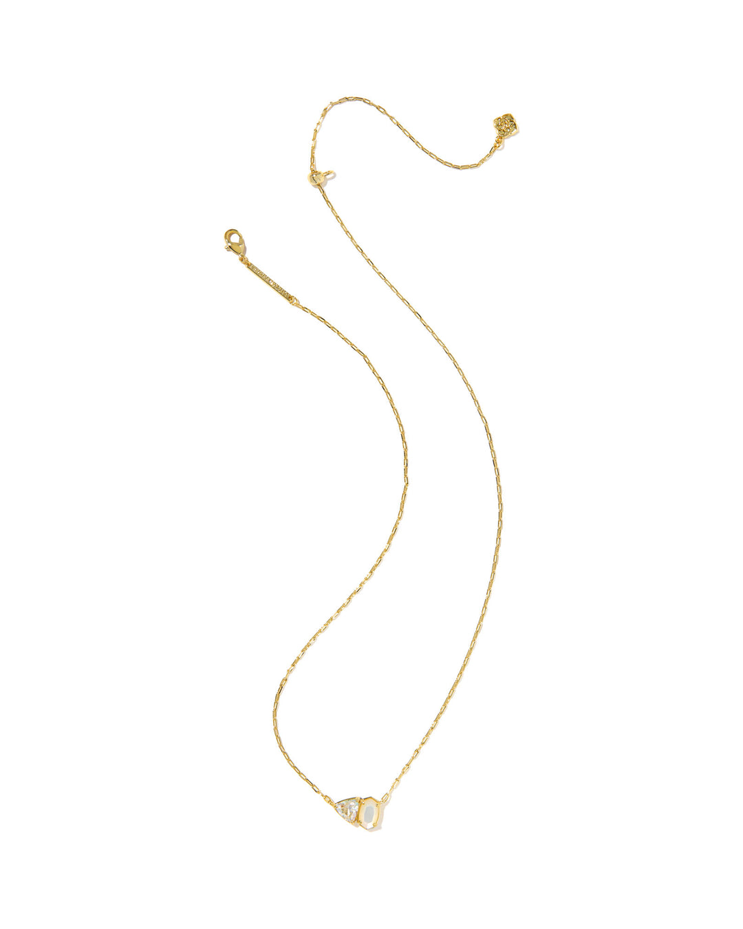 KENDRA SCOTT: TATUM NECKLACE-GOLD/NEUTRAL MIX