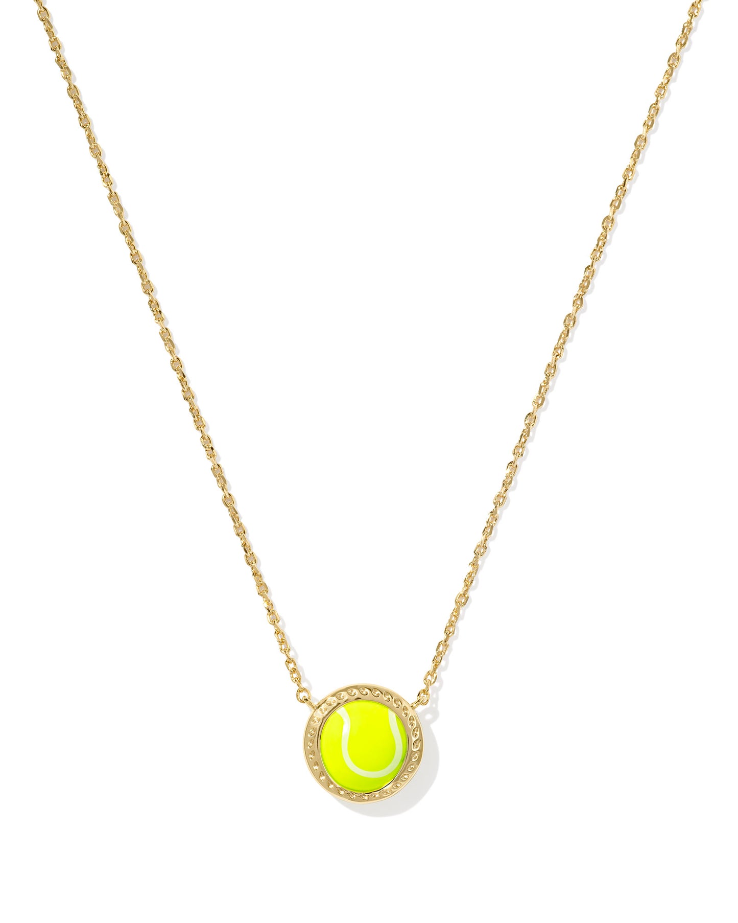 KENDRA SCOTT: TENNIS NECKLACE GOLD