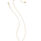 KENDRA SCOTT: TENNIS NECKLACE GOLD