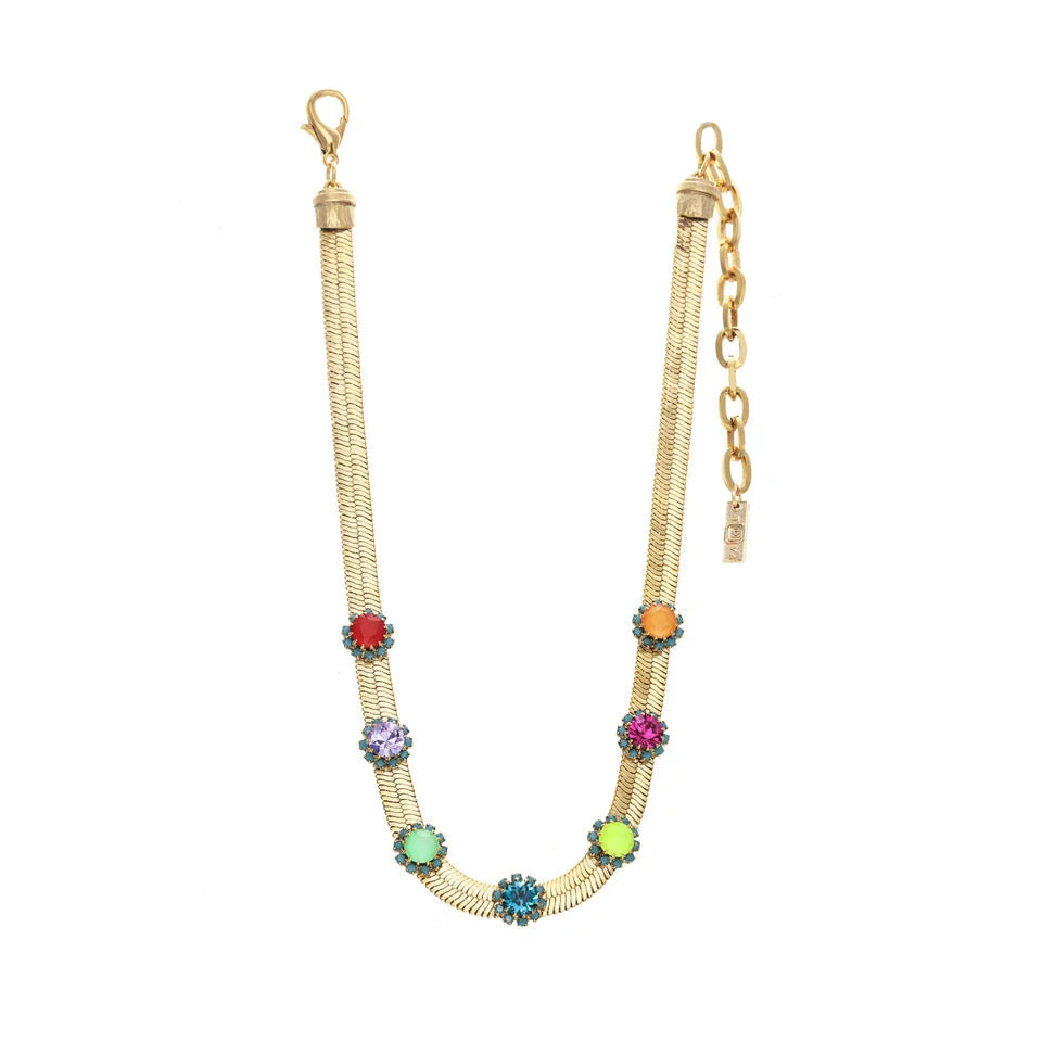 TOVA: KIRSTEN NECKLACE - ELECTRICS