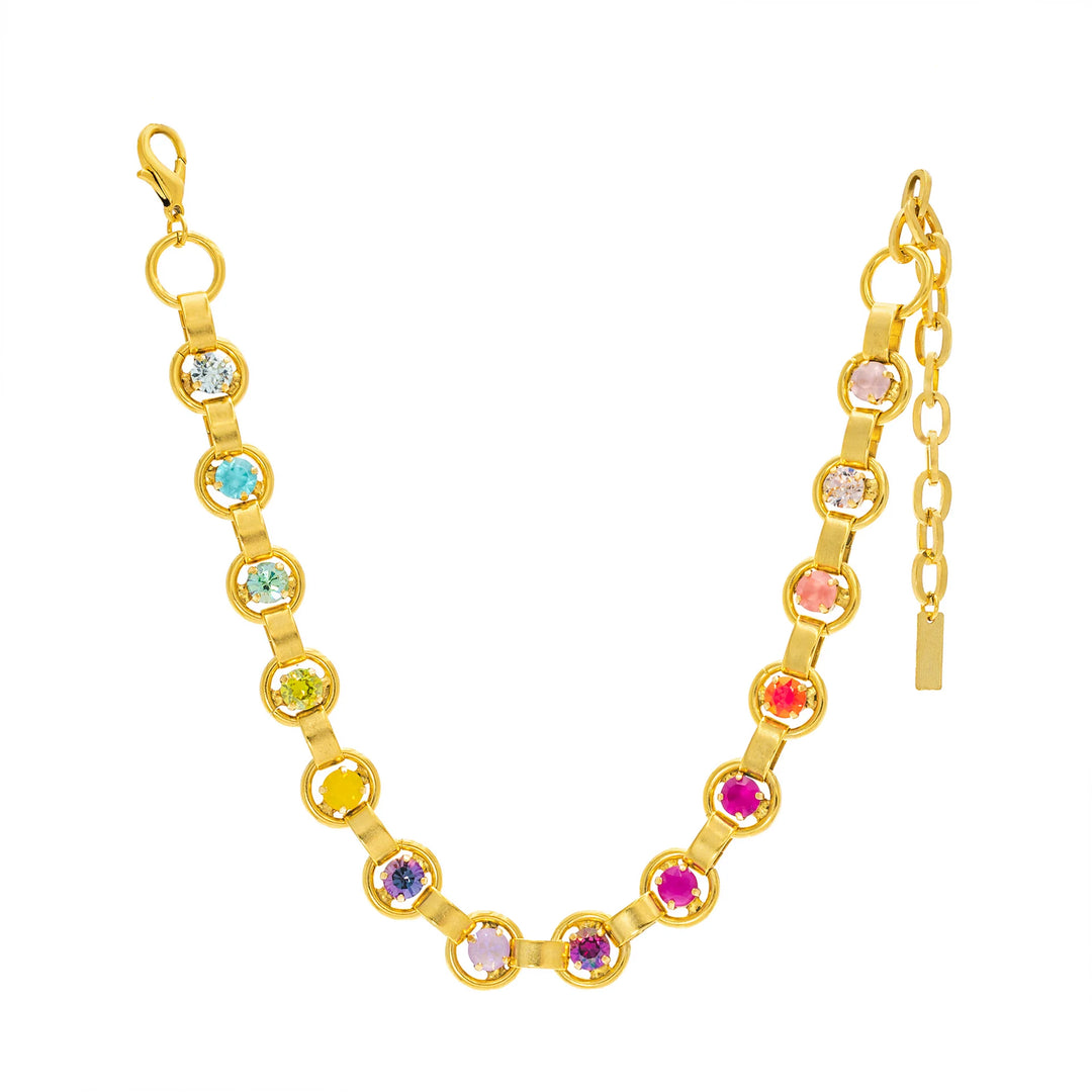TOVA: LINK NECKLACE -CANDY CRUSH