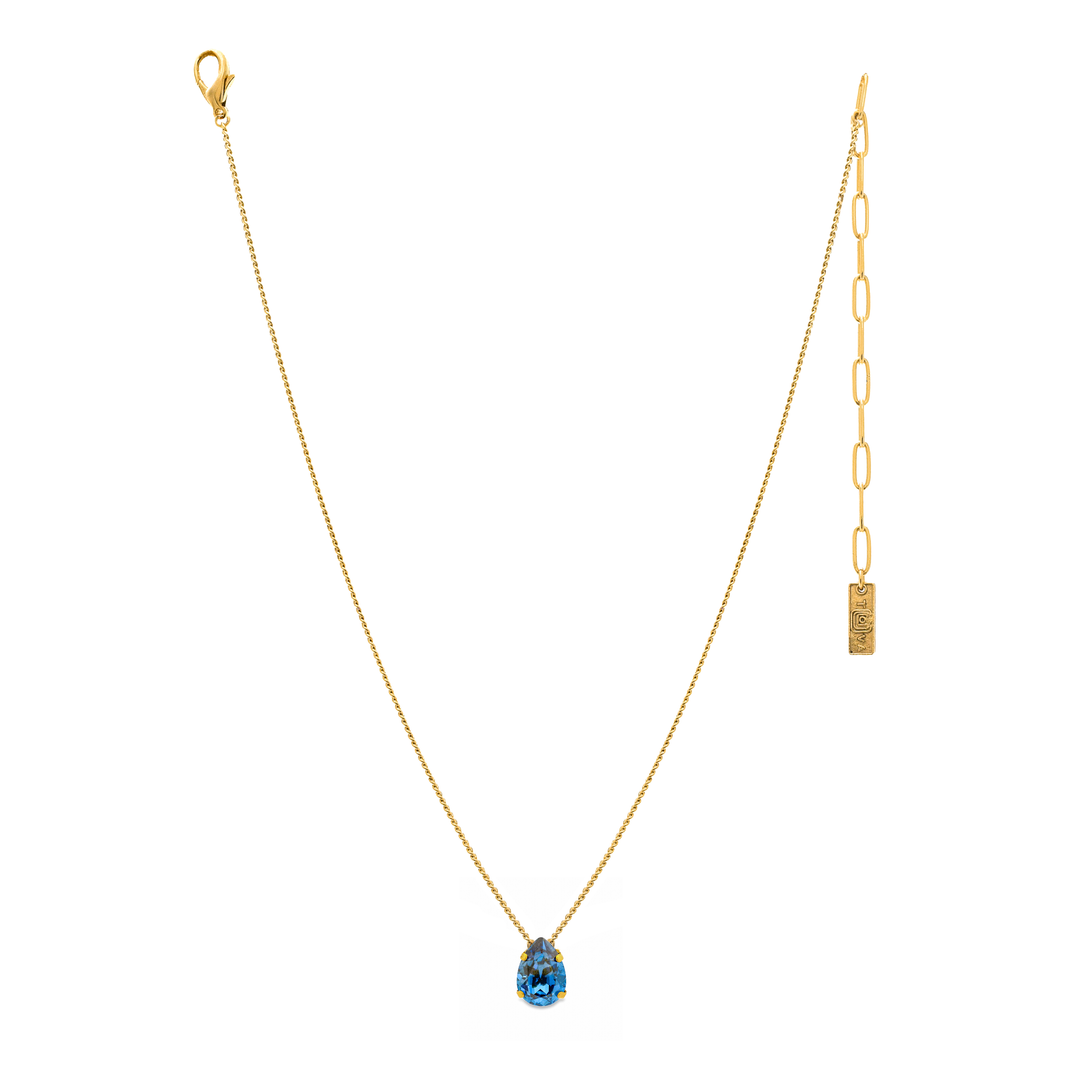 TOVA: LUMI NECKLACE - ICE BLUE CHAMPAGNE
