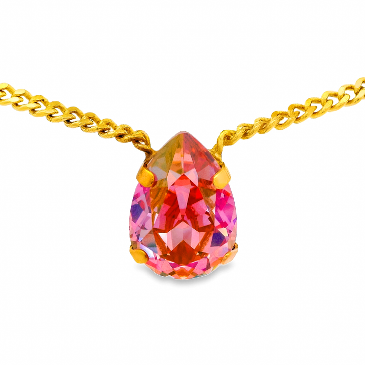TOVA: LUMI NECKLACE - LIGHT ROSE GLIMMER