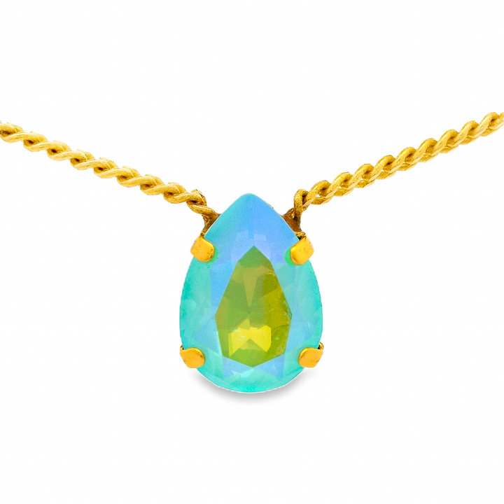 TOVA: LUMI NECKLACE - SOFT MINT GLACIER BLUE