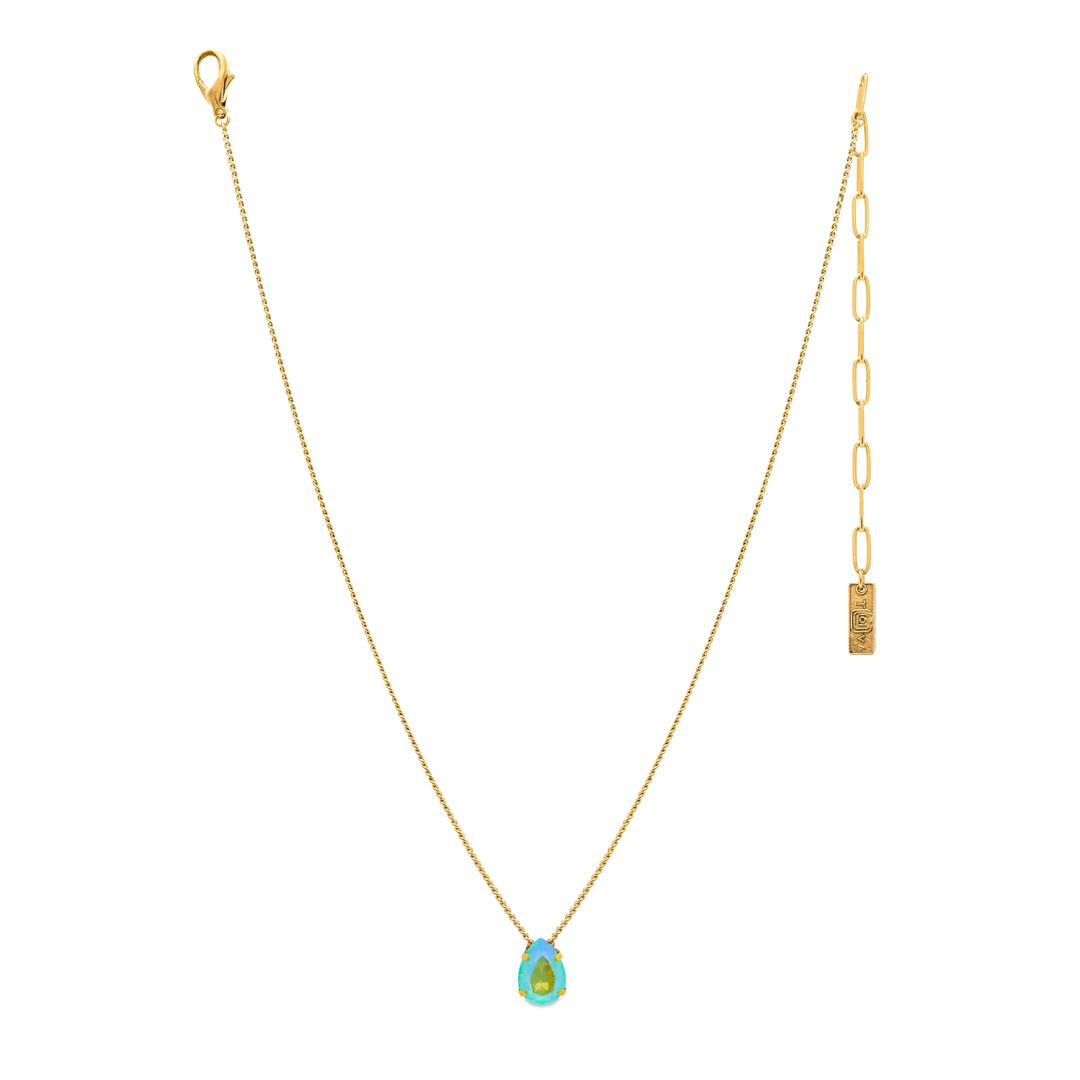 TOVA: LUMI NECKLACE - SOFT MINT GLACIER BLUE