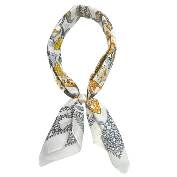 PEARL MAGNETIC SCARF - STALLIONS &amp; BANDANA