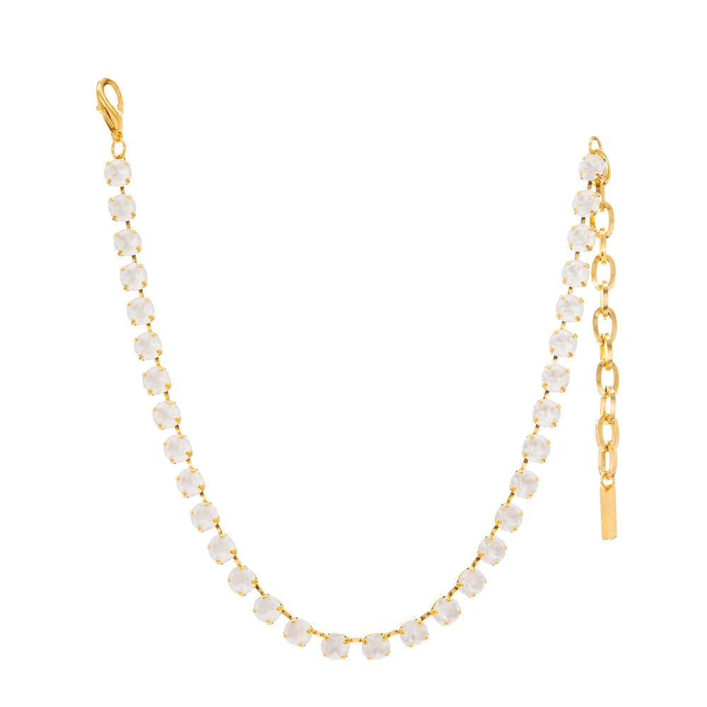OAKLAND NECKLACE- WHITE MATTE