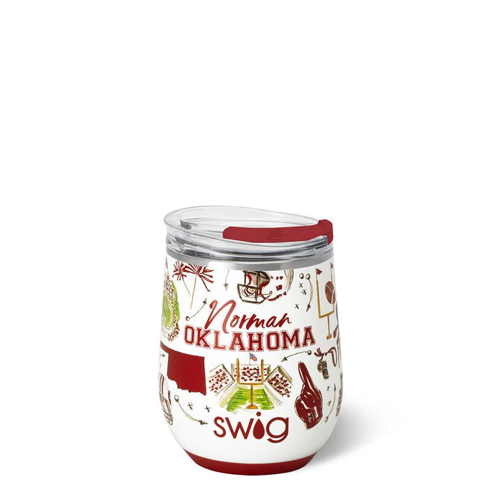 TAILGATES IN NORMAN STEMLESS WINE CUP
