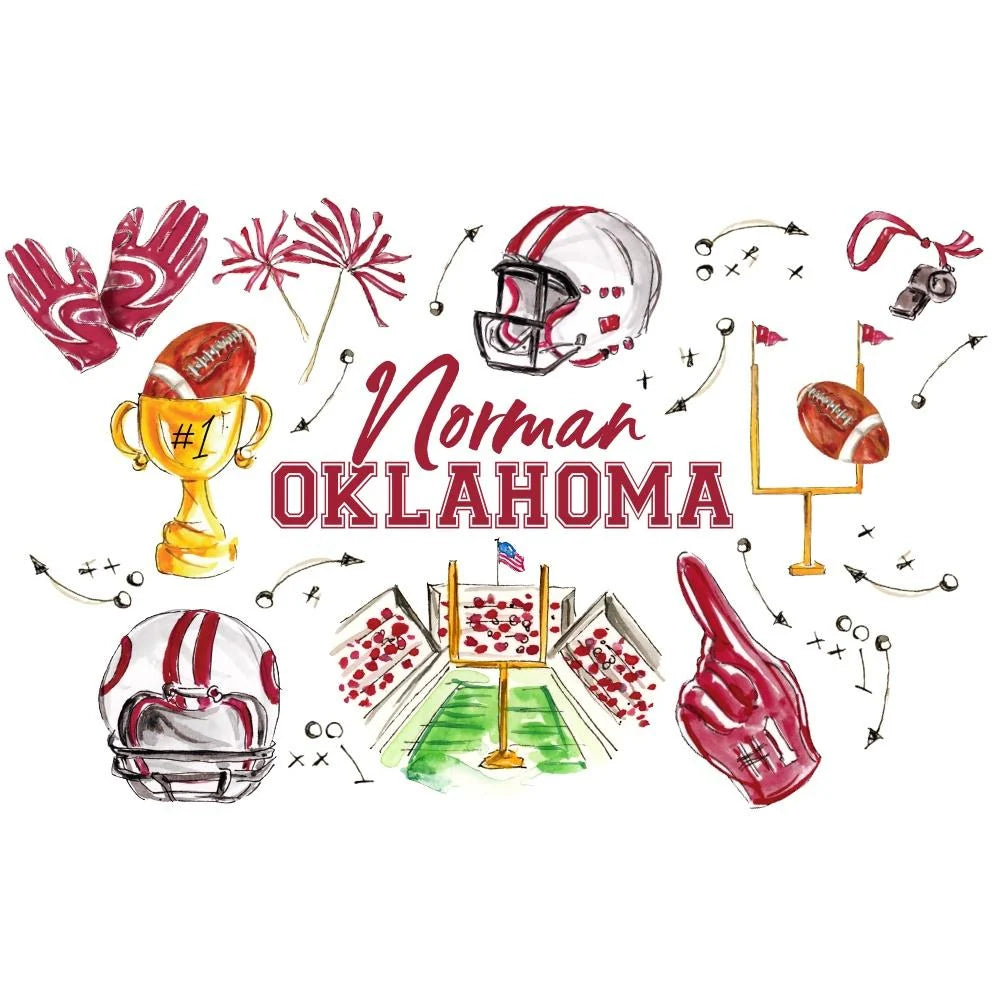 TAILGATES IN NORMAN STEMLESS WINE CUP