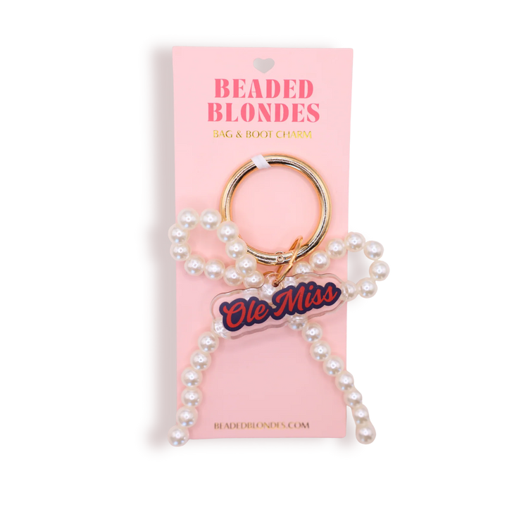 OLE MISS BAG &amp; BOOT CHARM