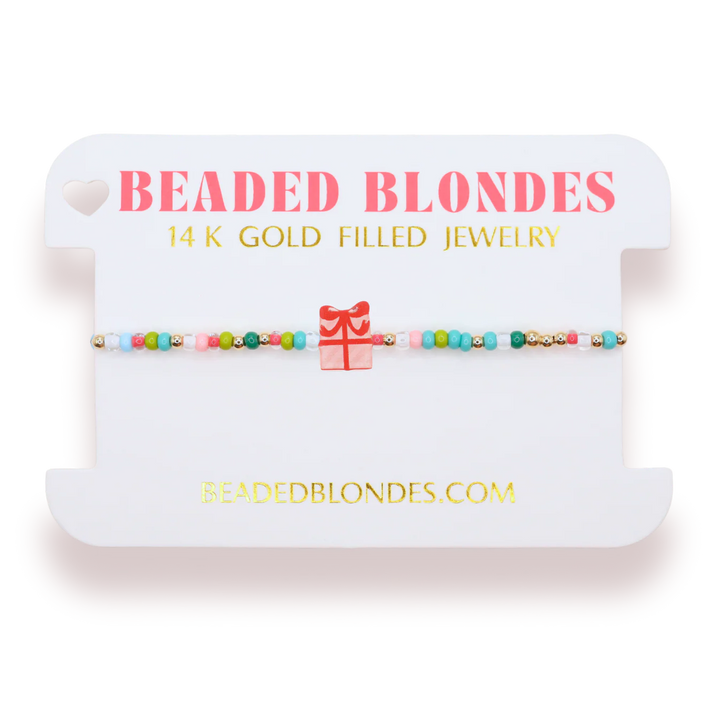 BEADED BLONDES: HOLIDAY GIFT SPRINKLE BRACELET