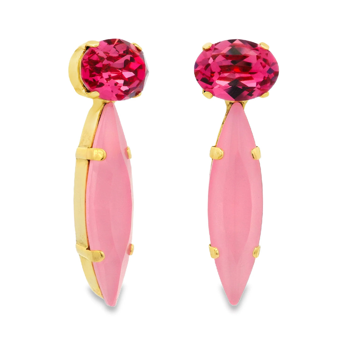TOVA: ROWEN EARRING- ULTRA PETAL PINK