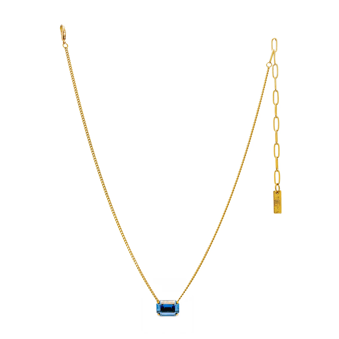 RUBIN NECKLACE- ICE BLUE GLIMMER