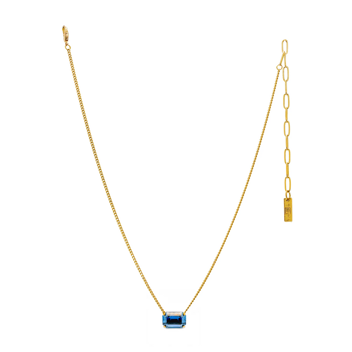 RUBIN NECKLACE- ICE BLUE GLIMMER