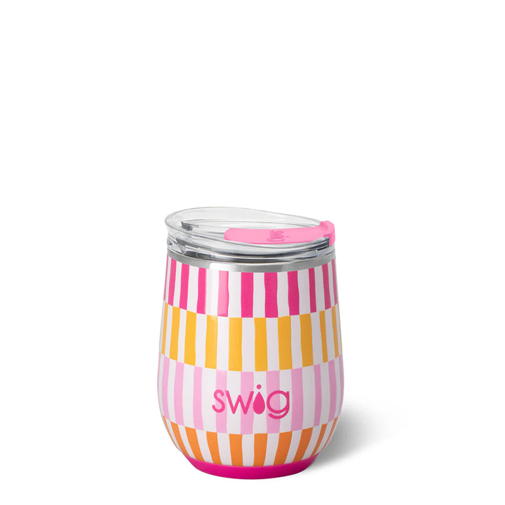SWIG: SHERBET STRIPE STEMLESS WINE CUP