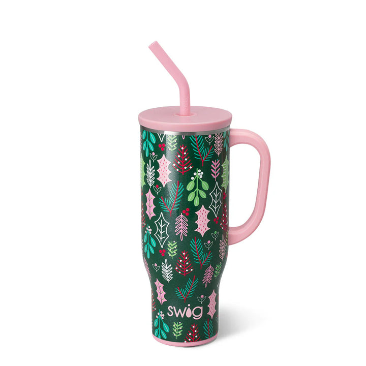 SWIG:MERRY MISTLETOE MEGA MUG- 30 OZ