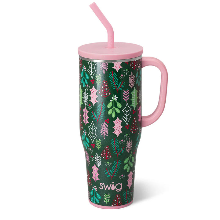 SWIG: MERRY MISTLETOE MEGA MUG- 40 OZ