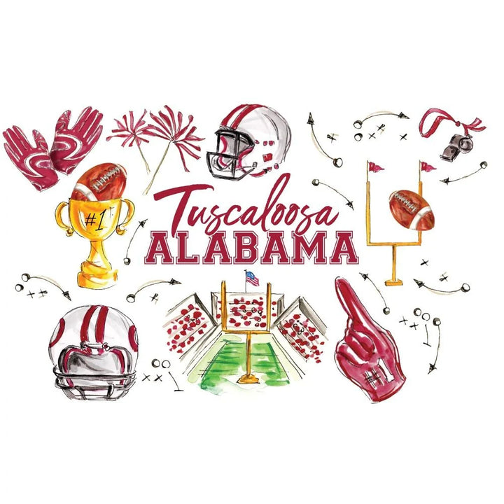 TAILGATES IN TUSCALOOSA STEMLESS WINE CUP