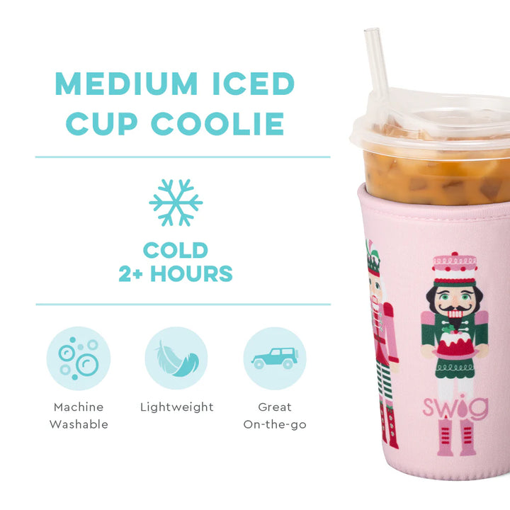 SWIG: SUGAR PLUM SOLDIERS MEDIUM ICED CUP COOLIE