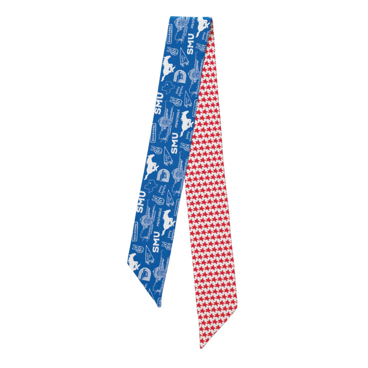 SIDELINE TWILLY SCARF: SMU