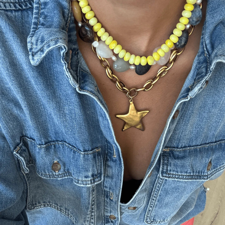 BRACHA: STAR SHINE NECKLACE